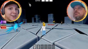 Отбиваем Огненный МЯЧ Смерти в Роблоксе