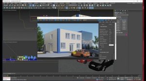 Мастер класс 3ds max и Corona Render финал проекта экстерьера
