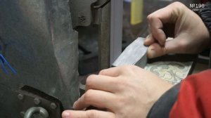 Ковка ножа из порошковой стали К390. Часть 1
