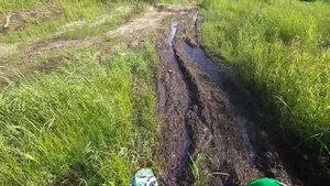 Жопа в мыле, все в грязи. / Soapy ass, dirty everything.