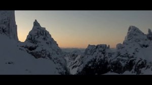 Восход в горах