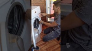как запустить стиральную машину с открытой дверью