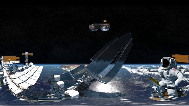 360° VR Spacewalk смотреть онлайн