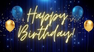 Happy Birthday Background