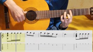 Spanish Capriccio.Guitar.Gilmerro-Kolosov. Tabs. Notes.