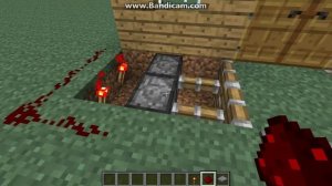 Постройка ловушки у двери в майнкрафте #2