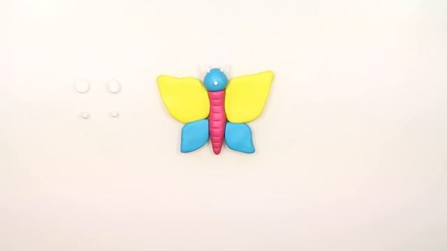 Мастер-класс: Бабочка из полимерной глины FIMO kids \ Butterfly - polymer clay tutorial смотреть онлайн