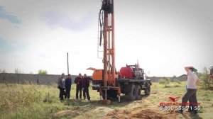 Буровая установка УРБ 2А2 на базе шасси Зил Испытания (Бурaгрегат)