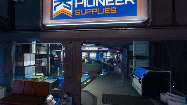 Elite Dangerous: Odyssey: прогулка по станции,отдых. смотреть онлайн