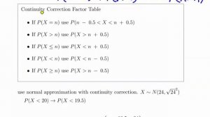 Poisson Distribution - Normal Approximation (Worked Example)