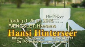 Hansi inviterer til Open Air i Horsens & Odense 2014