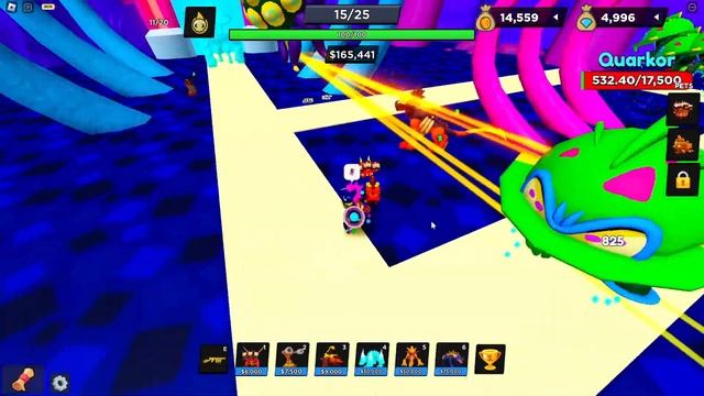 FLAME TOWERS vs COSMO REX!! (Roblox World Defenders) смотреть онлайн