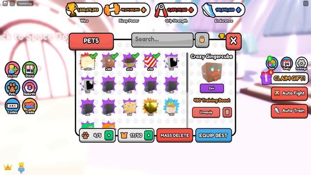 ТОП 1 МИРА ПО ПЕРЕТЯГИВАНИЮ КАНАТА В РОБЛОКСЕ! ROBLOX Tug Of War Simulator смотреть онлайн