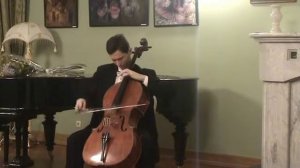 Eugene Prokoshin plays Prelude from the 6th Suite for cello solo by J.S. Bach. BWV 1012.