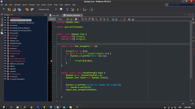 Pasar los datos de un arreglo a otro arreglo en JAVA смотреть онлайн