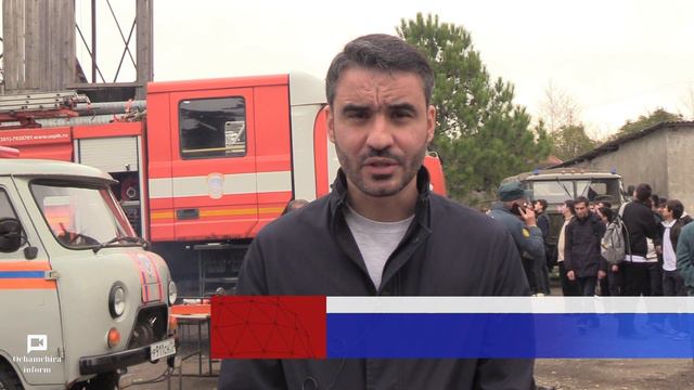 В Очамчырской ПСЧ при поддержке МЧС Абхазии, Россотрудничества и отдела образования Очамчырского...