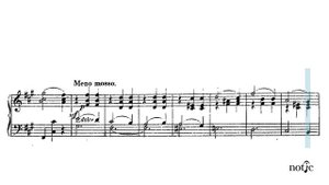 Vladimir Rebikov - Waltz No. 6 in F# minor- Classical Piano sheet music_ Note