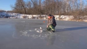 ЗАПРЕЩЁННЫЕ ЖЕРЛИЦЫ... ПОСТАВИЛИ ЖЕРЛИЦЫ на РЕКЕ!!! РЫБАЛКА на ЖЕРЛИЦЫ ЗИМОЙ 2024