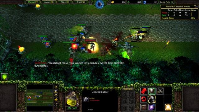 Warcraft 3-SS Event-March 16 2019: Castle Fight-Game 1 смотреть онлайн