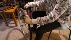 [Ремонт ХВЗ] Снимаем покрышки, перебираем трещетку (Часть 11)