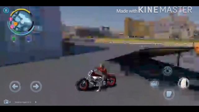 Делаю трюки на мотоцикле в Gangster vegas смотреть онлайн
