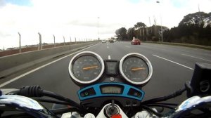 Yamaha Ybr 250 - vueltas de domingo 2- GOPROARG