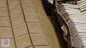 Процесс изготовления изразцовой плитки