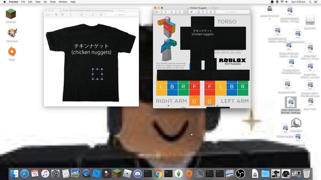 How to make Roblox t-shirts on Mac! смотреть онлайн