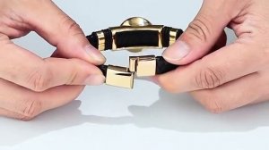 Браслет из натуральной кожи DIY