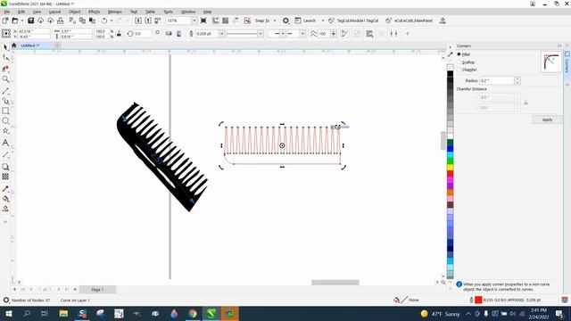 Corel Draw Tips & Tricks Clean up a clock from a Photo Part 2 смотреть онлайн