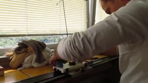 Вязание рыболовной сети