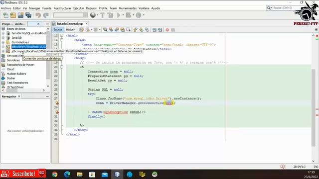 Uso de Laragon para aplicación JSP de NetBeans 8.2 (C4) смотреть онлайн