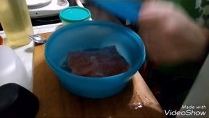 Делаем сами слабосоленую рыбку дома. Кета слабо солёная.