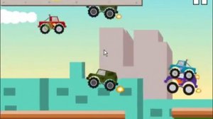 Flying truck racer mouse skill game level1 to level4 complete score 46766