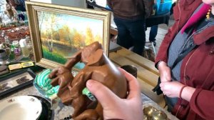 Барахолка на Вернисаже в Измайлово. Цены на антиквариат и винтаж. Ищем клад и сокровища на блошке.