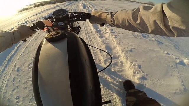 Winter Test Alpha Cafe-Racer смотреть онлайн