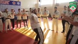 Чеченский Клуб дзюдо "Эдельвейс" и его болельщики в Новороссийске.