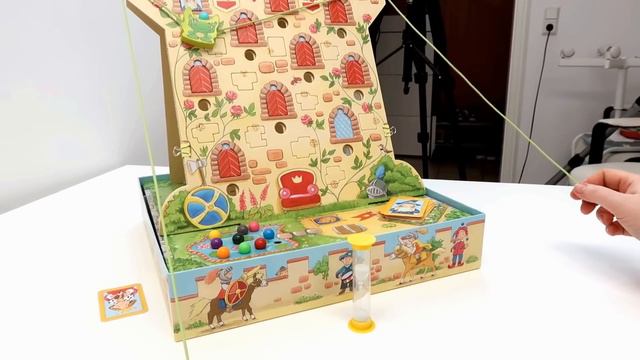 BURG KLETTERFROSCH 🐸 3D Brettspiel und Mama hat keine Chance gegen Hannah | HABA смотреть онлайн