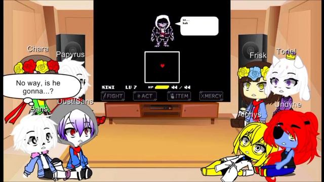 [Remake] UNDERTALE and Dust!Sans react to "DustTale: Last Genocide" смотреть онлайн