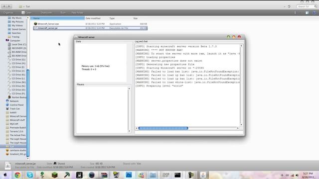Minecraft: How To Create A Minecraft Server [Port-Forwarding]FAILED TO BIND PORT FIX смотреть онлайн