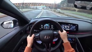 Hyundai ElantraAvante N 2.0 T-GDi POV drive