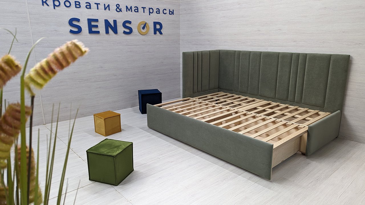 Детская кровать с доп. спальным местом. Модель Денди Дизайн