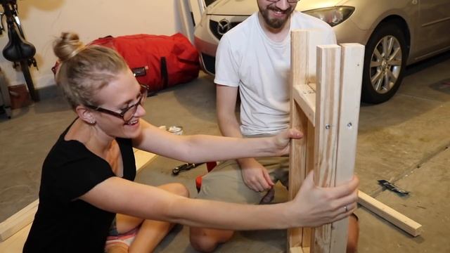 FURNITURE ON A DIME ? BEST console/sofa table for $15 (no skill required) смотреть онлайн