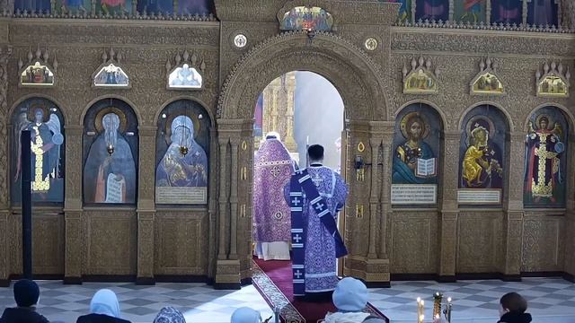 02.04.2023 Божественная литургия в Феодоровском соборе смотреть онлайн