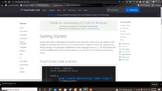 #vsc #visualstudiocode #vs #window10  #install #git How to install and use visual studio code VSC