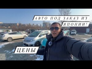 АВТО ПОД ЗАКАЗ ИЗ ЯПОНИИ ЦЕНЫ 6 ЯНВАРЯ 2024