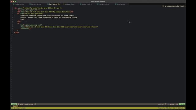 Build A Website with Astro, TailwindCSS and React (#1 - Initial Setup, Home Page and Posts)