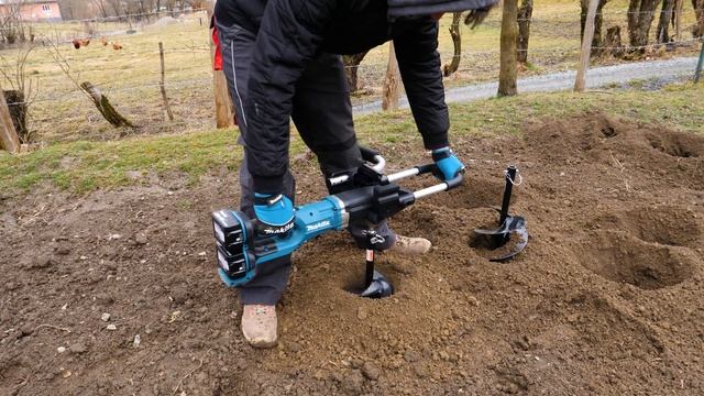 Foreza cu acumulator Makita DDG460 | Burghiu pentru pamant! смотреть онлайн
