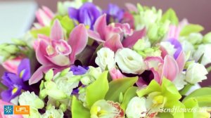 Букет Зеленый сад - орхидеи - букет для девушки - доставка цветов UFL / u-f-l.net