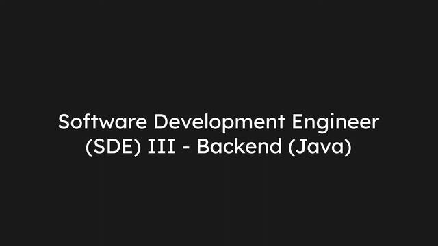 Salary Based on Interview | SDE III (Backend-Java) | OLA | Last Date to Apply : Jun 11 2022 смотреть онлайн